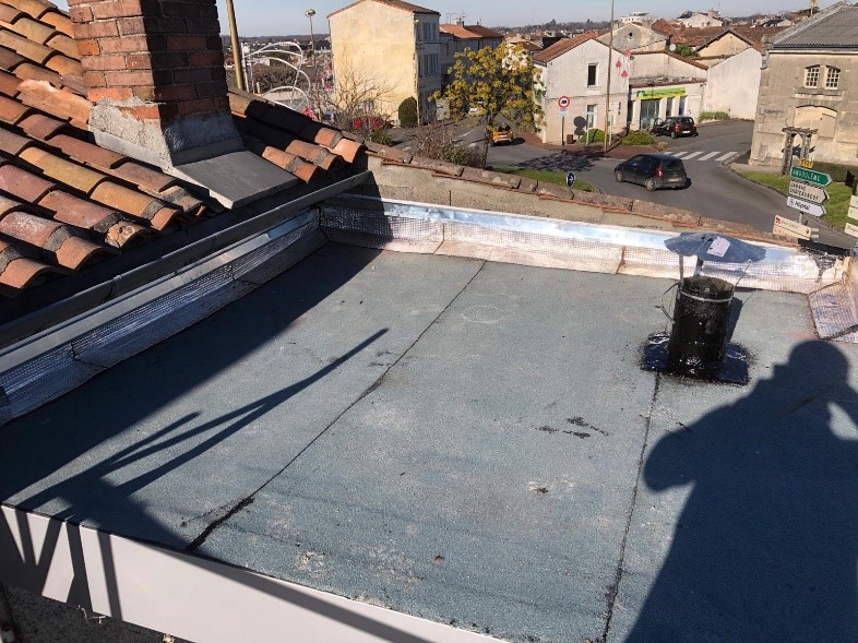 Rénovation d’un toit terrasse à Cognac (16)