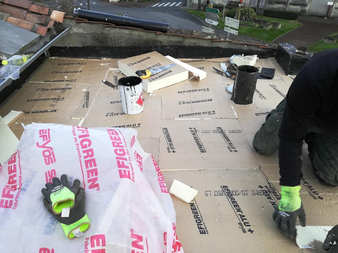 Rénovation d’un toit terrasse à Cognac (16)
