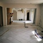 Cloisons déposées - Rénovation d'une maison à Ambarès et Lagrave