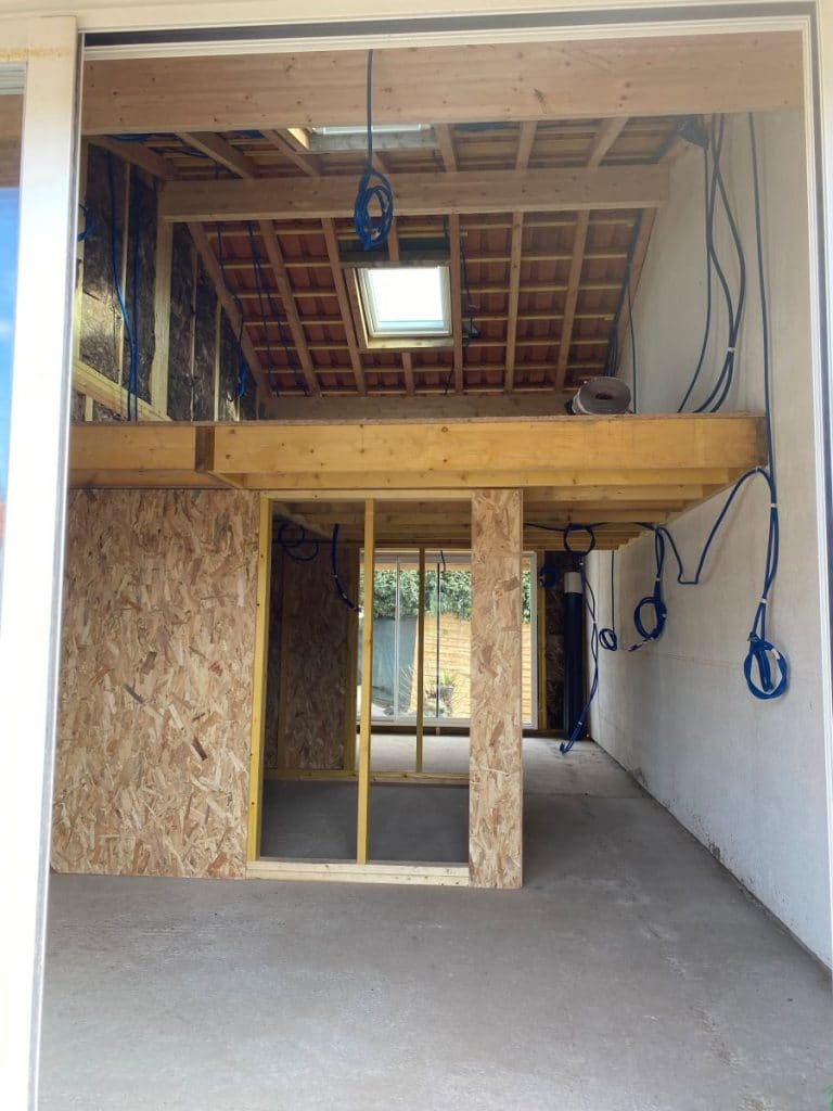 Extension de maison en bois à Ambarès et Lagrave (33)