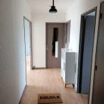 Entrée de la future colocation - rénovation d'un appartement à Limoges en vue de sa mise en location