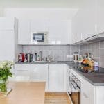 Cuisiné aménagée - rénovation d'un appartement à Lyon
