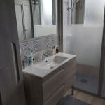 Nouvelle salle de bain - rénovation partielle d'une maison à Niort