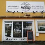 Devanture de la fromagerie - rénovation d'un local professionnel près de Chartres