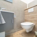 WC suspendu - Rénovation complète d’une maison à Saint Laurent Chamousset