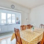 Cuisine avec salle à manger - rénovation d'une maison à Strasbourg en deux appartements