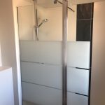 Nouvelle douche - rénovation de salle de bain à La Rochelle