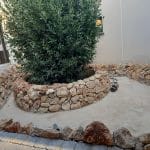 Bassin extérieur aménagé - Aménagement extérieur d'un patio près de Montpellier