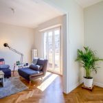 Salon rénové - Rénovation d'un appartement dans l'hypercentre de Strasbourg