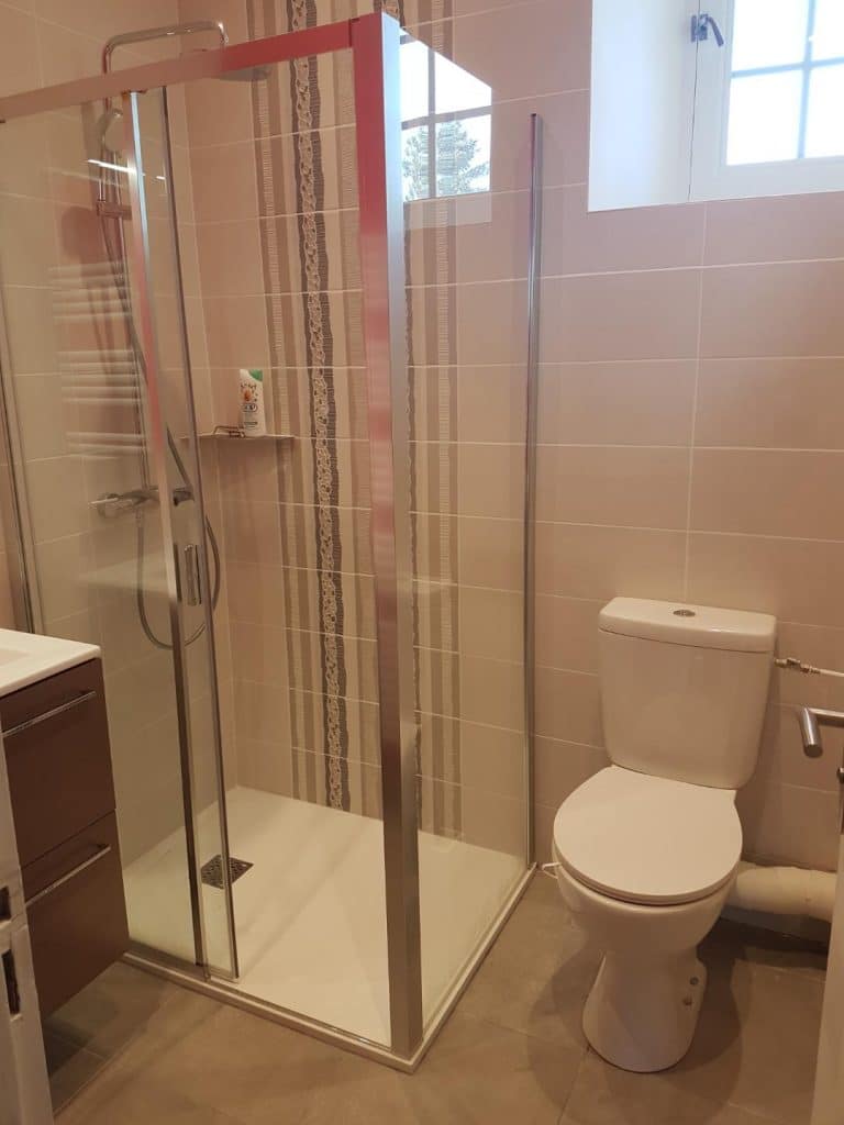 Rénovation de deux salles de bain à Hennebont (56)