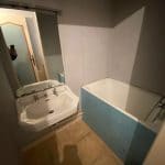Ancienne baignoire - Rénovation salle de bain à Hennebont