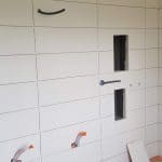 Salle de bain en cours de travaux - Rénovation d'une maison à Toulouse