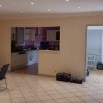 Cuisine et salle à manger avant travaux - Rénovation d'une maison à Toulouse