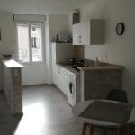 Cuisine aménagée - Rénovation d'un studio à Ruffec par illiCO travaux