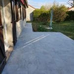 Rénovation d'une terrasse à Voisins-le-Bretonneux