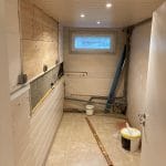 Salle de bain en cours de rénovation - Riedisheim