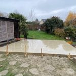 Fondations et dalles béton - Construction d'une extension maison en bois à Arques