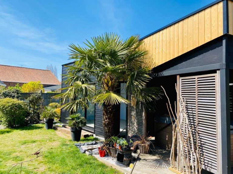 Extension de maison en bois à Arques (62)