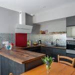 Cuisine aménagée - extension de maison à Thorigny de 50 m2