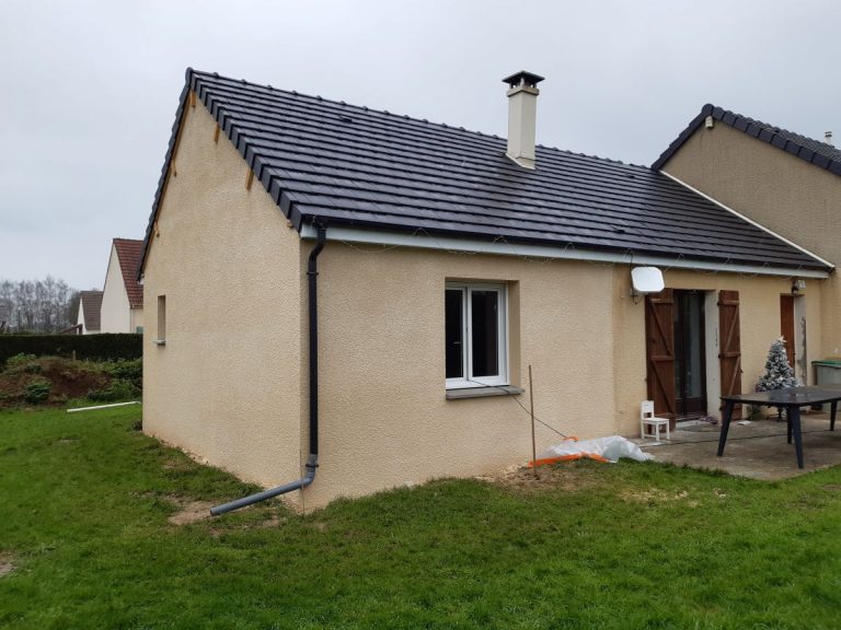 Création d’une extension de plain-pied à Boisemont (27)