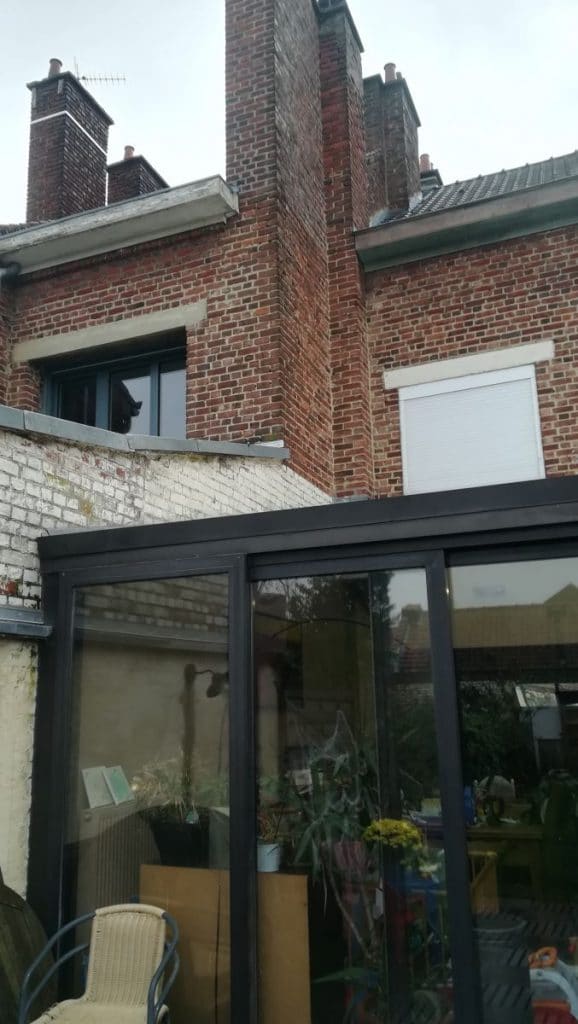 Rejointement de pignon d’une maison à Lille (59)