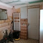 Avant travaux - Rénovation d'une salle de bain à Norrent-Fontes dans le Pas-de-Calais