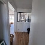 Pose d'une verrière intérieure - rénovation d'un appartement à Villejuif (94)