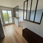 Verrière intérieure - Rénovation et agrandissement d'un appartement à Puteaux
