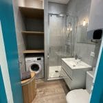 Aménagement de la nouvelle salle de bain - rénovation complète d'un appartement à Lyon