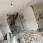 Démolition des cloisons intérieures de l'étage - rénovation de l'étage à La Madeleine