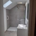 Salle de bain rénovée - rénovation d'une salle de bain à Wambrechies
