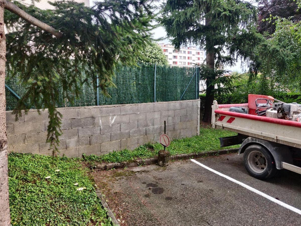Rénovation d’un mur de clôture à Saint Étienne (42)