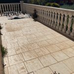 Terrasse Avant travaux - Aménagements extérieurs à Ouveillan près de Narbonne par illiCO travaux