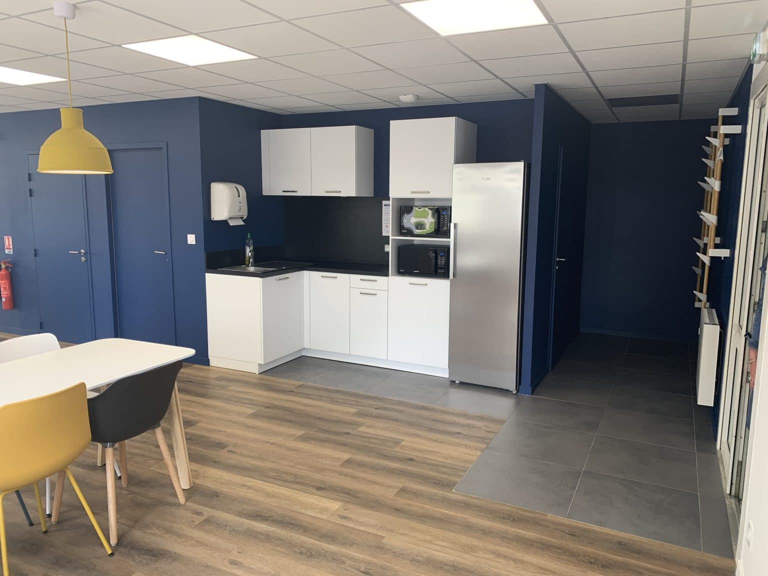 Création d’une salle de pause à Carentoir (56)