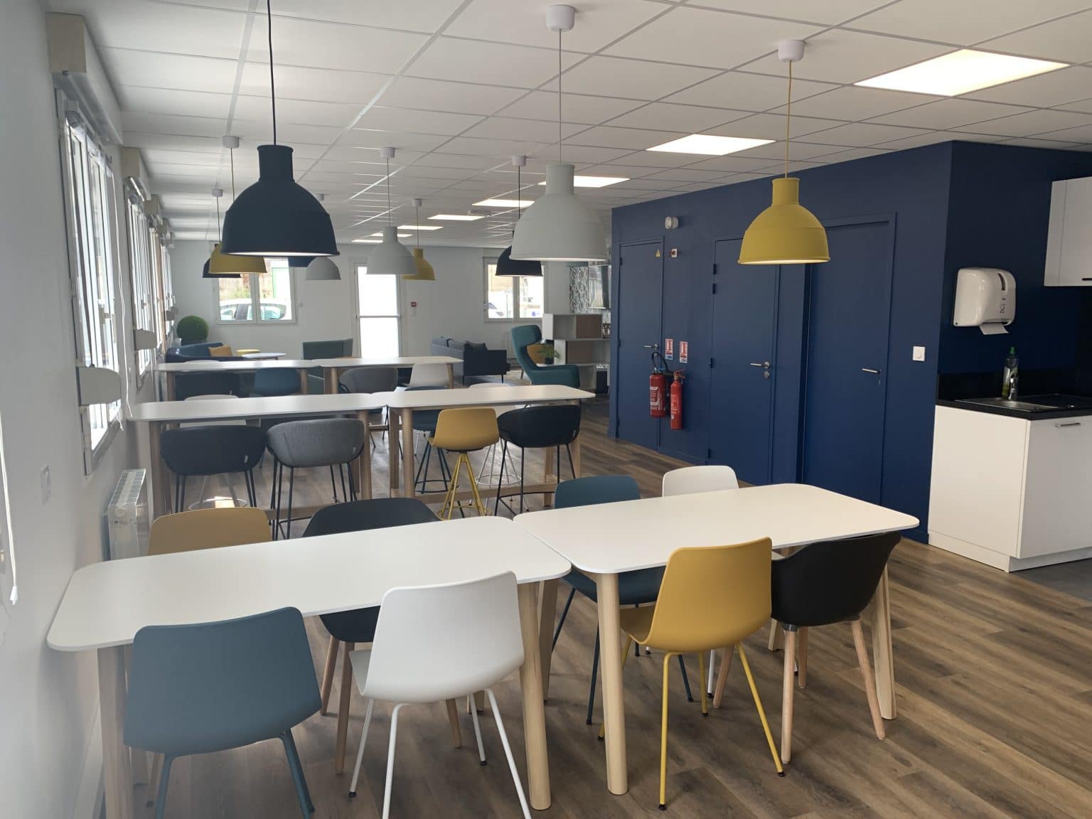 Création d’une salle de pause à Carentoir (56)