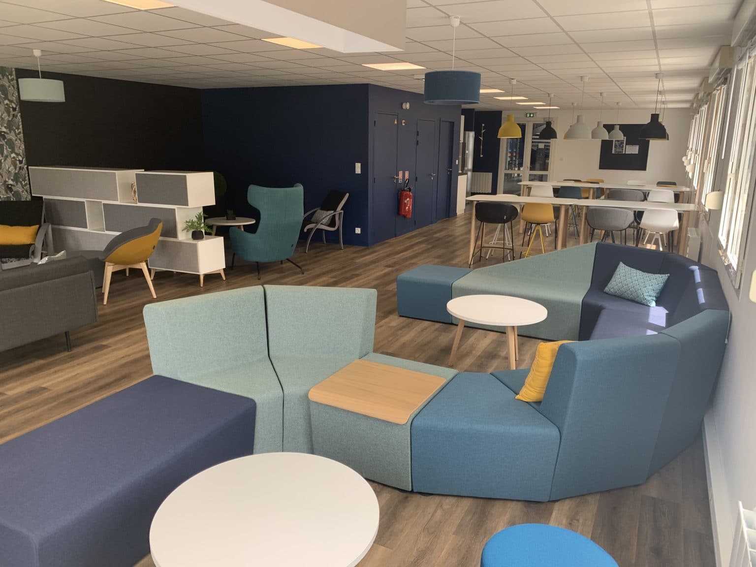 Création d’une salle de pause à Carentoir (56)
