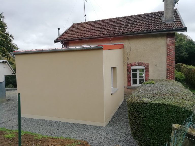 Extension et rénovation de maison à Lécousse (35)