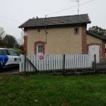 extension de maison à Lécousse - avant travaux