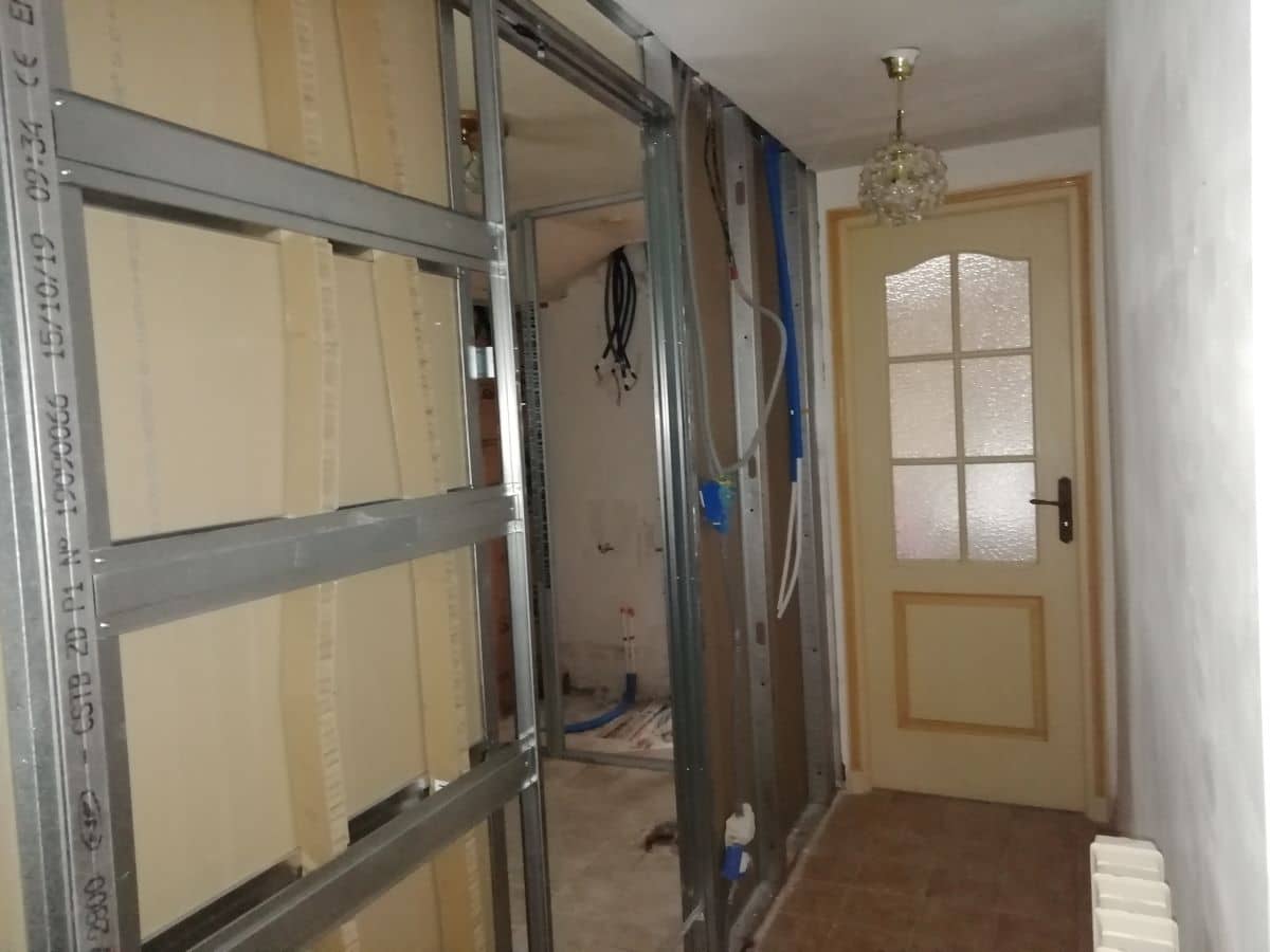 Rénovation d’une maison à Fougères (35)