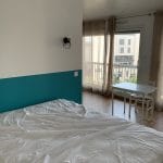 rénovation d'appartement pour de la locatif à Bordeaux - chambre et salle à manger