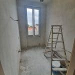 rénovation de salle de bain à Albi - pendant travaux