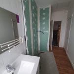 rénovation d'une salle de bain à Angoulême - pendant travaux