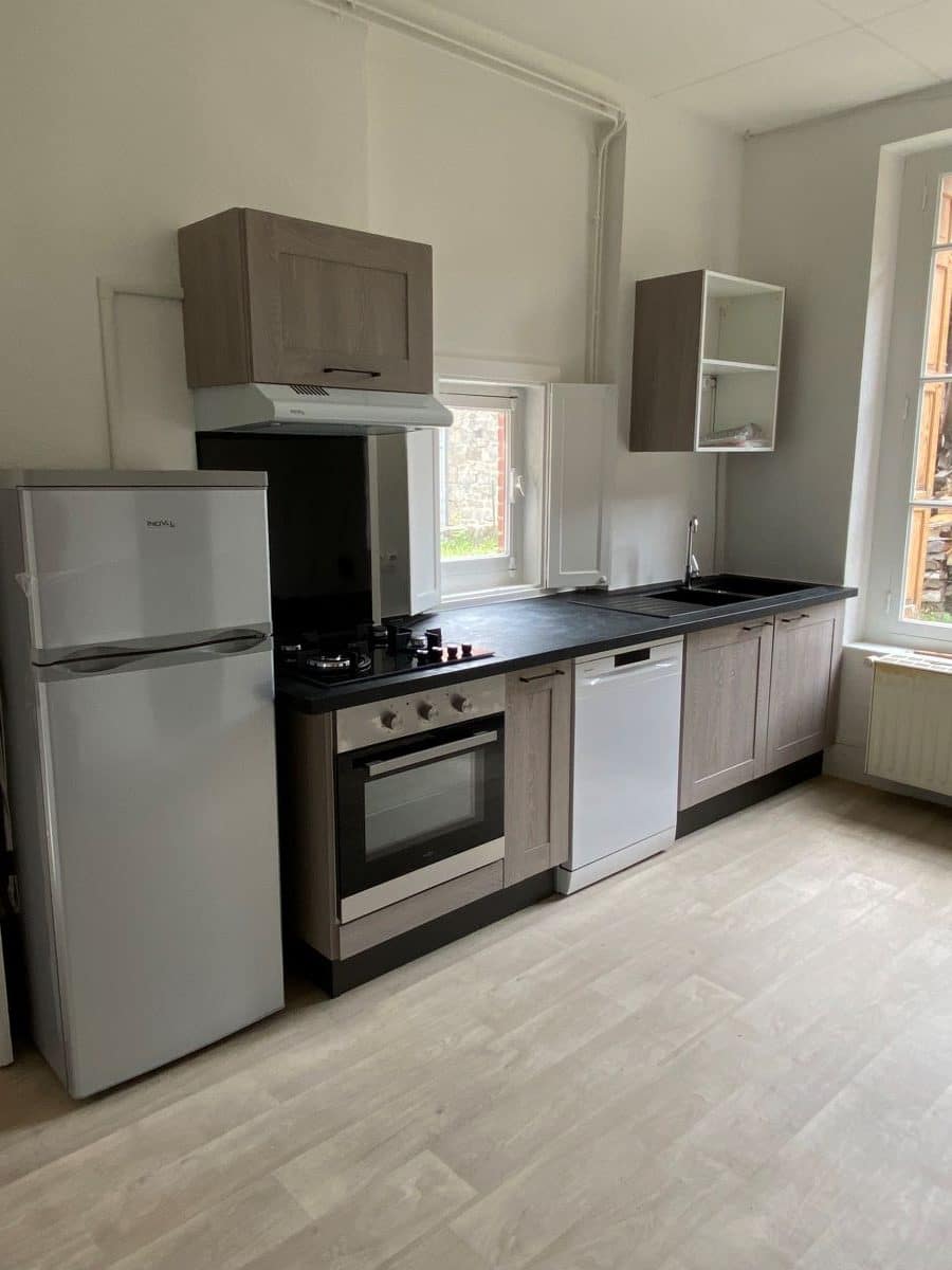 Rénovation de la cuisine d’une ancienne maison à Saint Victor Malescours (43)