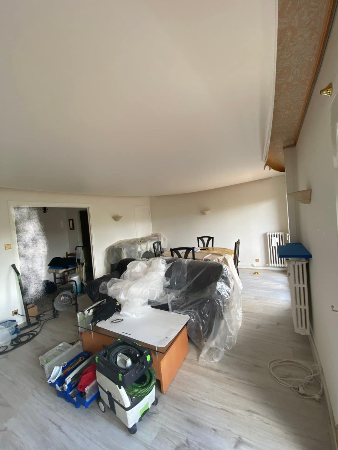 Rénovation d’un plafond à Saint-Étienne (42)