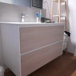 rénovation de salle de bain à Lille saint-Maurice - meuble