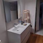 rénovation de salle de bain à Lille saint-Maurice - meuble vasque