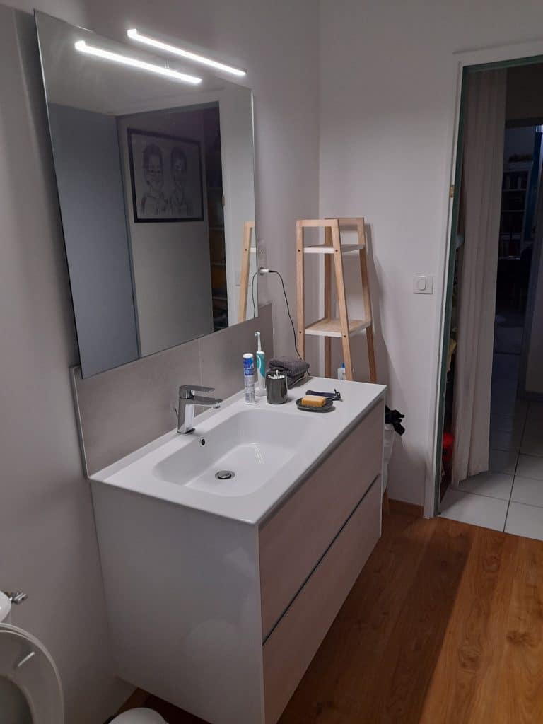 Rénovation d’une salle de bain à Lille Saint-Maurice (59)