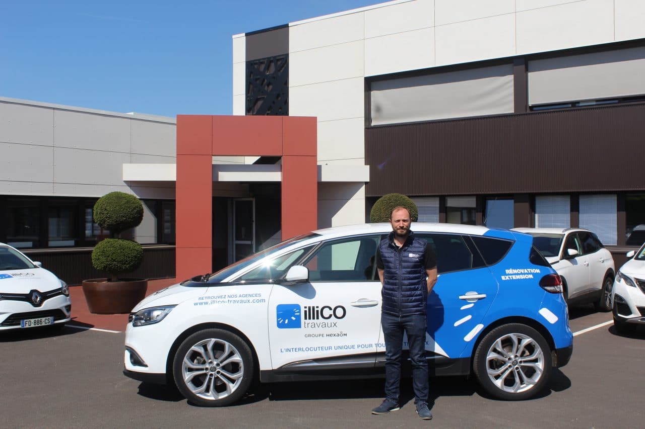 illiCO travaux Mont Saint Aignan - Rouen-Ouest - Florent Babinet voiture illiCO travaux