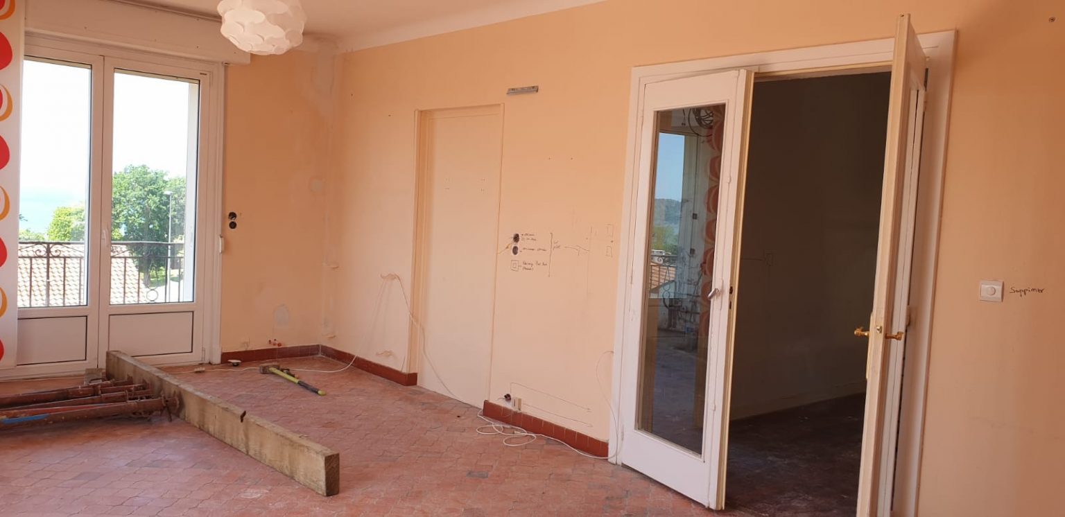 Rénovation d’un appartement à Hendaye (64)