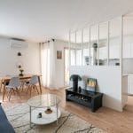 rénovation d'un appartement à Toulouse - pièces de vie